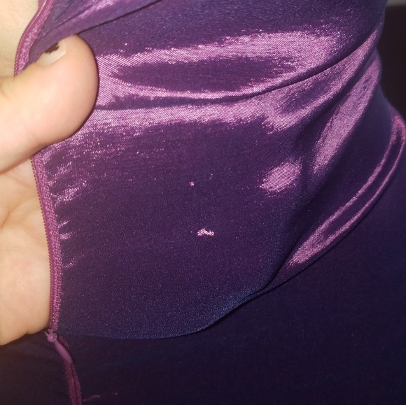 Shiny Purple dress - Picture 6 of 6